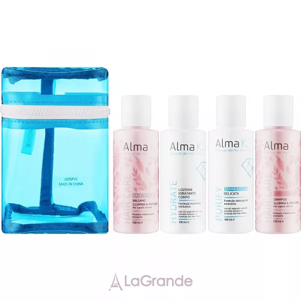 Alma K. Head To Toe ���� (b/lot/100 ml + sh/cr/100 ml + shampoo/100 ml + cond/100 ml)