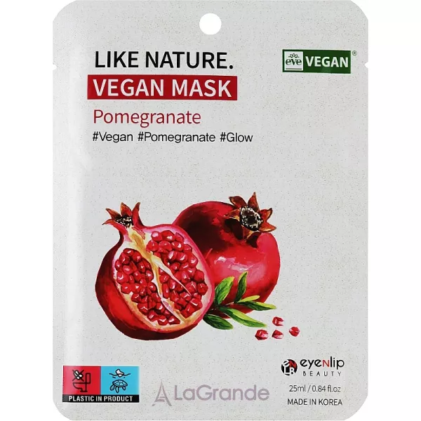 Eyenlip Like Nature Vegan Mask Pomegranate �������� ����� ��� ���� � ��������