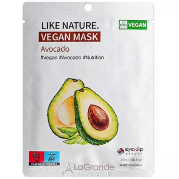 Eyenlip Like Nature Vegan Mask Avocado �������� ����� ��� ���� � �������