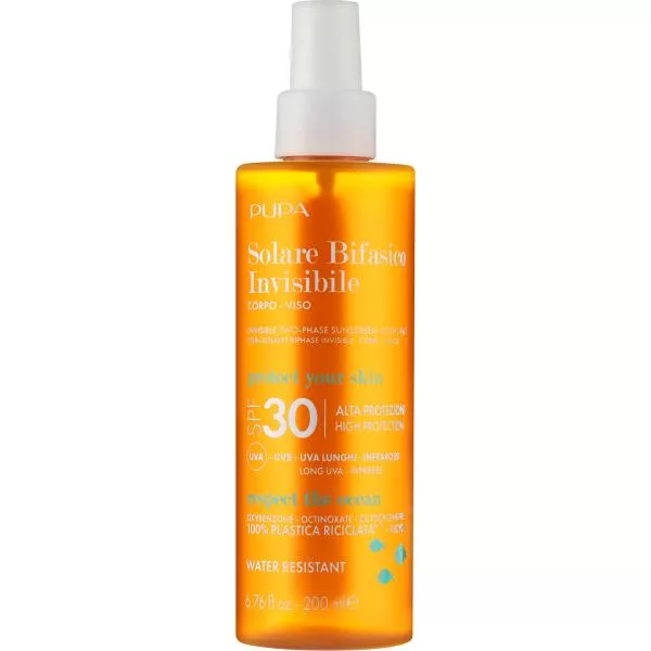 Pupa Two-Phase Sunscreen SPF 30 ���������� �������������� ���� SPF 30 ��� ���� � ����