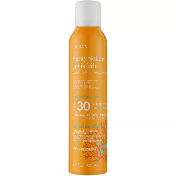 Pupa Invisible Sunscreen Spray High Protection SPF 30 �������������� ����� ��� ����