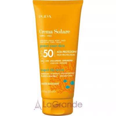 Pupa Sunscreen Cream SPF 50   SPF 50