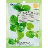 Food a Holic Natural Essence Mask Green Tea �������� 3D ����� ��� ���� "������� ���"