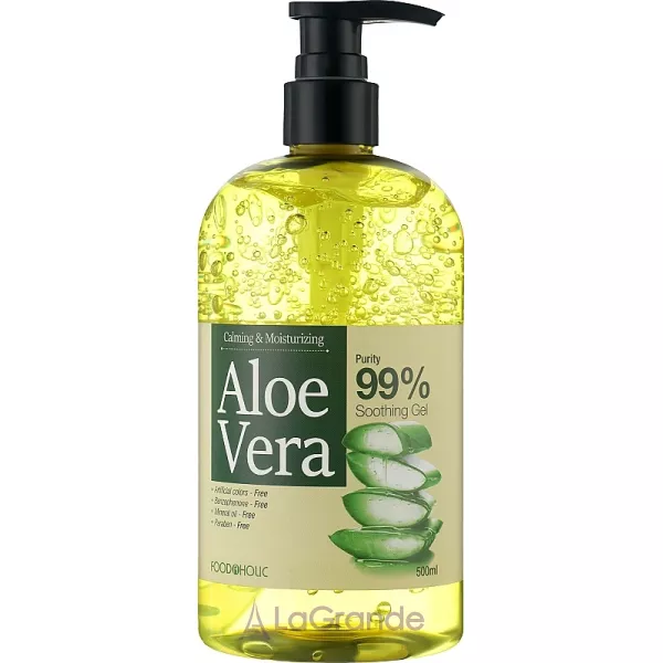Food a Holic Calming & Moisturizing Aloe Vera 99% Soothing Gel ������������ �� ����������� ���� ��� ������� �� ��� � ���������� ���� ���