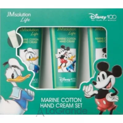 JMsolution Life Marine Cotton Hand Cream Set Disney 100     