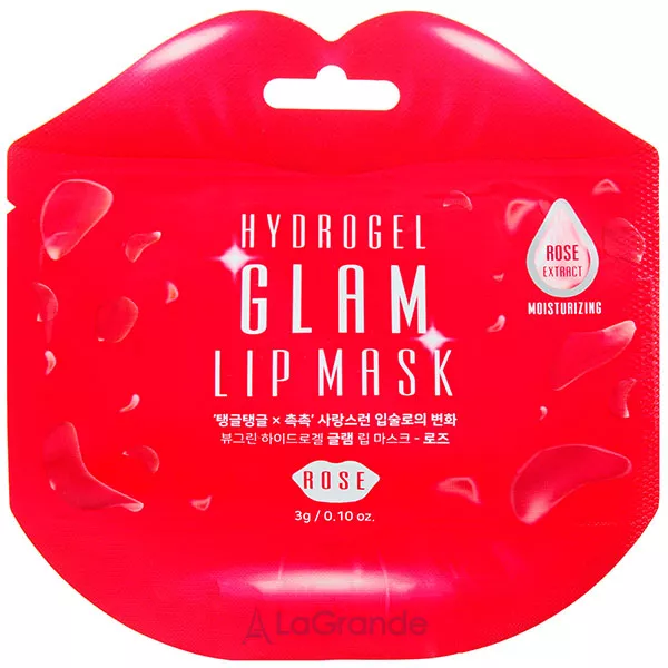 BeauuGreen Hydrogel Glam Lip Mask Rose ������������ ����� ��� ��� � �����