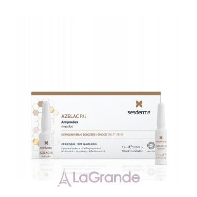 SesDerma Laboratories Azelac Ru Depigmenting Ampoules    