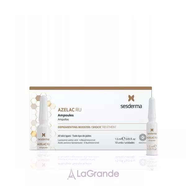 SesDerma Laboratories Azelac Ru Depigmenting Ampoules ���������������� ��������� � �������