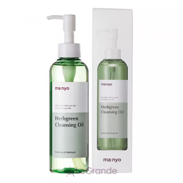 Manyo Factory Herb Green Cleansing Oil ������������ ����� � ���������� ����