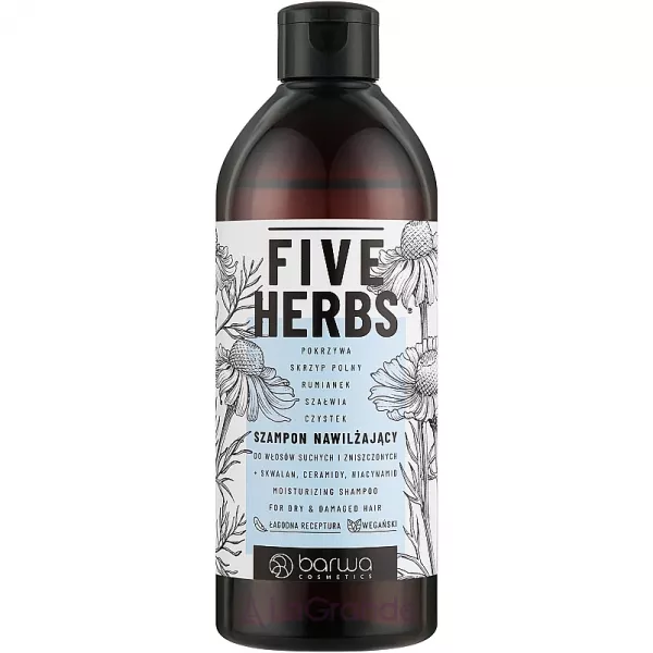 Barwa Five Herbs Moisturizing Shampoo �������������� ������� ��� ������ �� ������������ �������