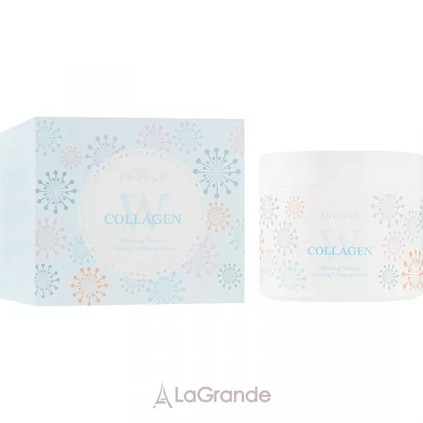 Enough W Collagen Whitening Premium Cleansing & Massage Cream ��������� ����������� ���� � ���������� ��� ����