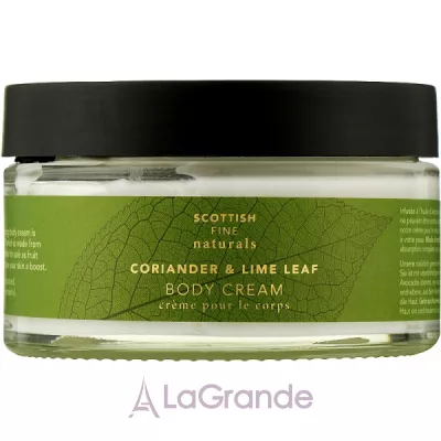 Scottish Fine Soaps Naturals Coriander & Lime Leaf Body Cream    