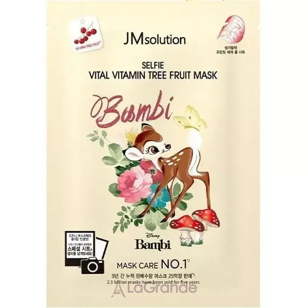 JMsolution Disney Collection Selfie Vital Vitamin Tree Fruit Mask ������������� �������� ����� ��� ������� � ���������� �������
