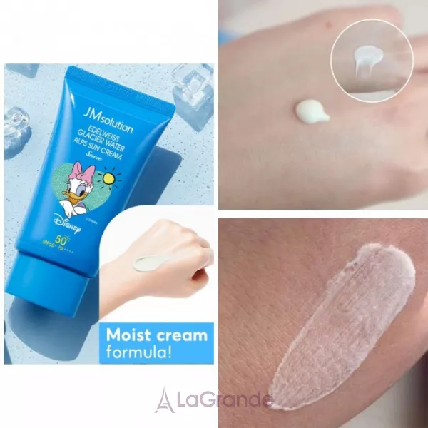 JMsolution Edelweiss Glacier Water Alps Moist Sun �ream Snow x Disney Daisy Duck SPF 50+ PA++++ ��������������� ������������� ����
