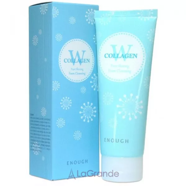 Enough W Collagen Pure Shining Foam Cleansing ��������� ����� � ������� ����������
