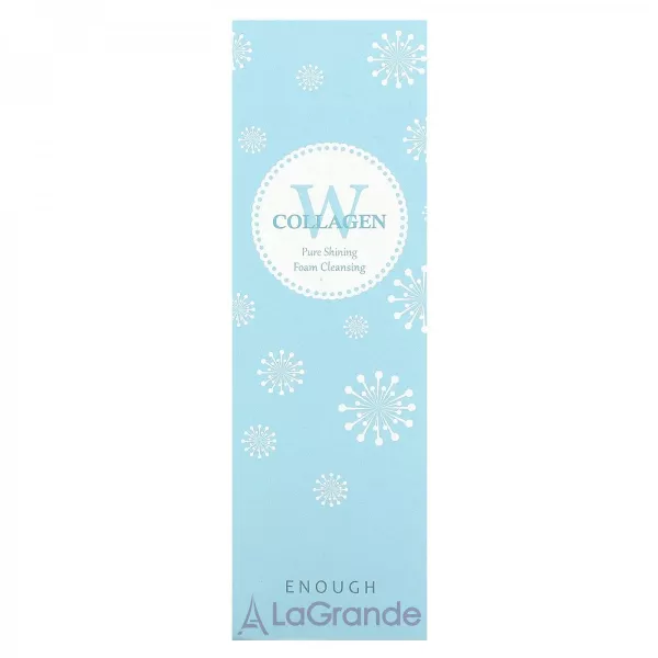 Enough W Collagen Pure Shining Foam Cleansing ��������� ����� � ������� ����������