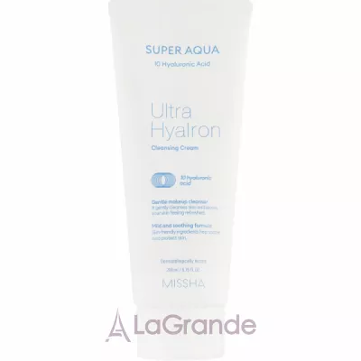 Missha Super Aqua Ultra Hyalron Cleansing Cream       