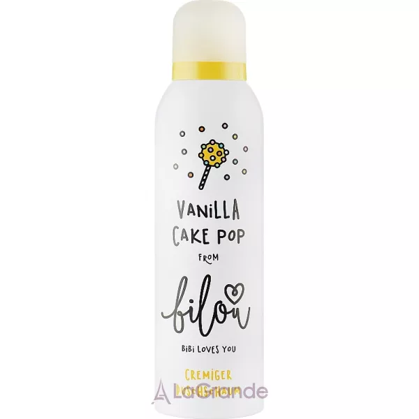 Bilou Vanila Cake Pop Shower Foam ����� ��� ���� Vanila Cake Pop