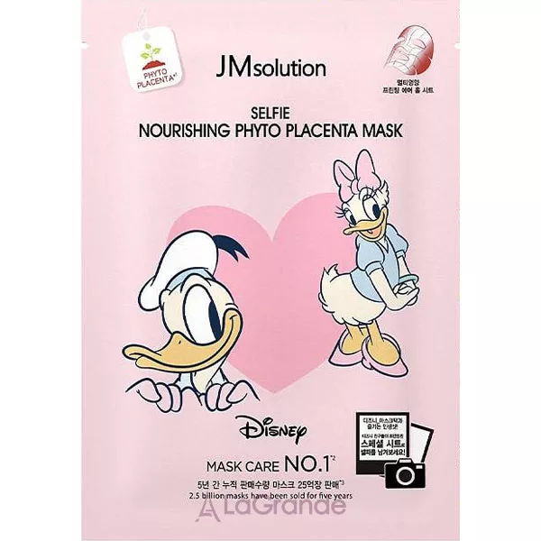 JMsolution Disney Selfie Nourishing Phyto Placenta Mask ������� �������� ����� ��� ������� � ���� ���������