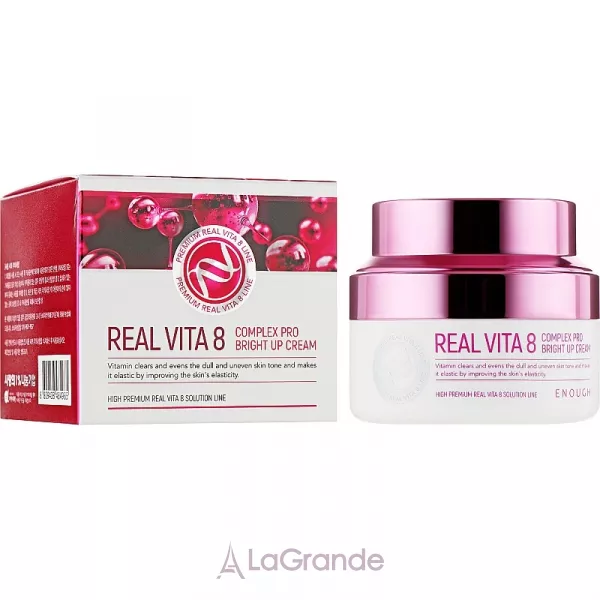 Enough Real Vita 8 Complex Pro Bright Up Cream ��������� ���� ��� ������� � ��������