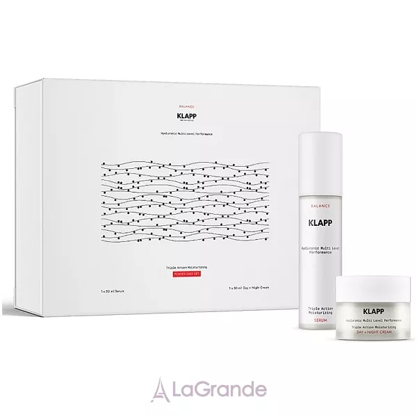 Klapp Triple Action Moisturizing Power Duo Set ����� (���� ����������� ��� �������� � ������� ���������� 50 �� + ����������� ����������� ��������� ����������� 50 ��)
