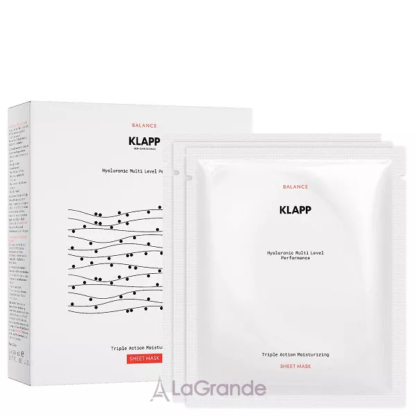 Klapp Triple Action Moisturizing Sheet Mask ����������� �������� ����� �������� ��������