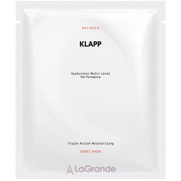 Klapp Triple Action Moisturizing Sheet Mask ����������� �������� ����� �������� ��������