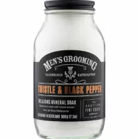 Scottish Fine Soaps Men`s Grooming Thistle & Black Pepper Bath & Muscle Soak ѳ�� ��� ���� ������������