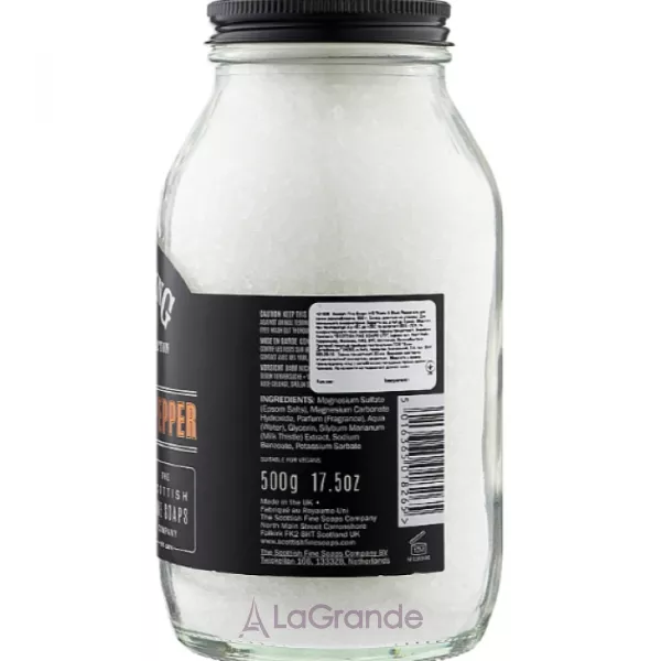 Scottish Fine Soaps Men`s Grooming Thistle & Black Pepper Bath & Muscle Soak ѳ�� ��� ���� ������������