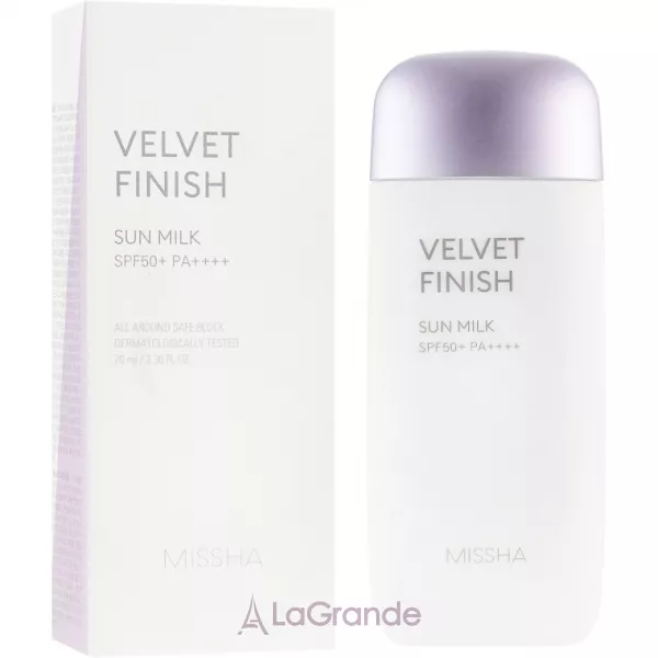 Missha Velvet Finish Sun Milk SPF50+/PA++++ �������������� ������� ��� ����