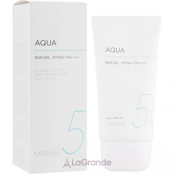 Missha All Around Safe Block Aqua Sun Gel ������������� ���� SPF50+/PA+++