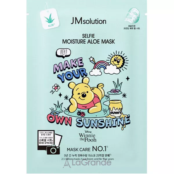 JMsolution Disney Selfie Moisture Aloe Mask ����������� �������� ����� ��� ���� � ���������� ����