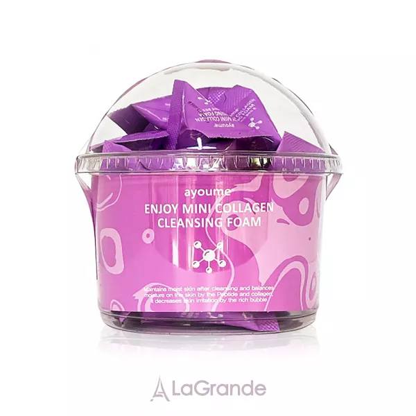Ayoume Enjoy Mini Collagen Cleansing Foam ϳ��� ��� �������� � ���������