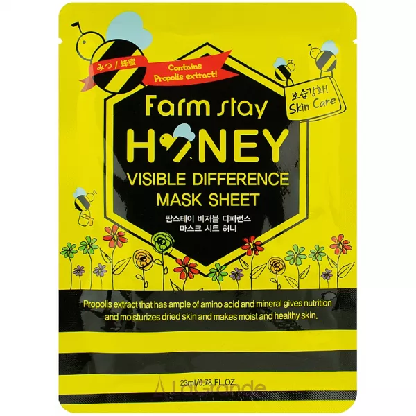 FarmStay Visible Difference Mask Sheet Honey �������� ����� � ����� � ����������