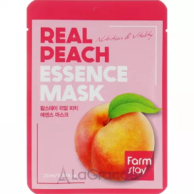FarmStay Real Peach Essence Mask       
