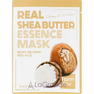 FarmStay Real Shea Butter Essence Mask  