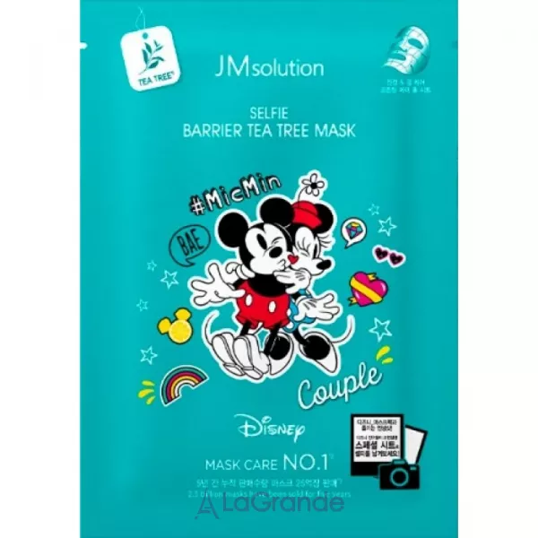 JMsolution Disney Collection Selfie Barrier Tea Tree Mask �������� ����� ��� ���� ��������������������� � ���������� ������� ������