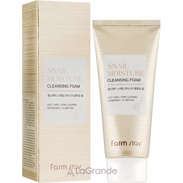 FarmStay Snail Moisture Cleansing Foam ������������� ���� ��� �������� � ������� �������