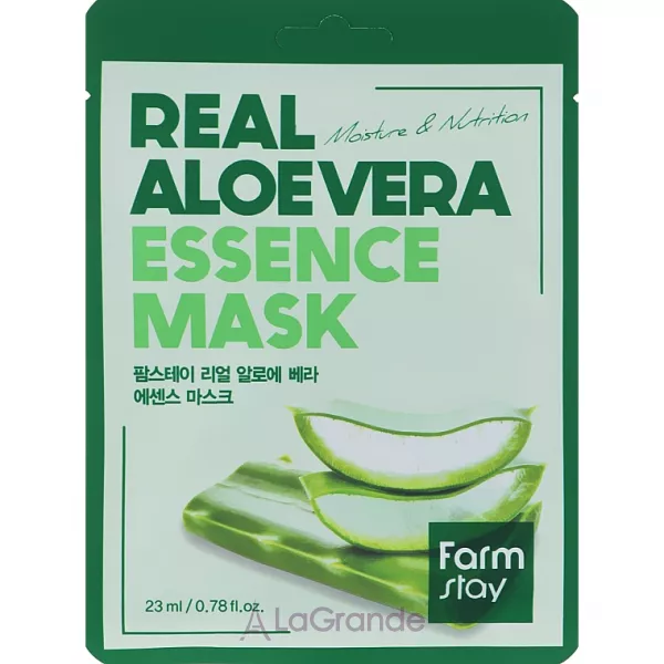 FarmStay Real Aloe Vera Essence Mask ������������� �������� ����� ��� ������� � ����