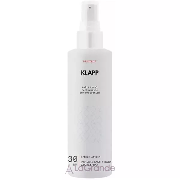 Klapp Multi Level Performance Sun Protection Invisible Face & Body Glow Spray SPF30 ����� ��� ������� � ��������� �������