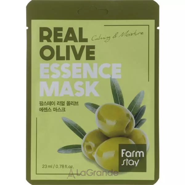 FarmStay Real Olive Essence Mask ������������� �������� ����� ��� ������� � ���������� �����
