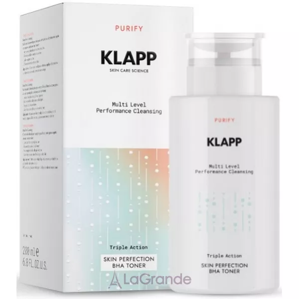 Klapp Multi Level Performance Purify Skin Perfection BHA Toner ����� � BHA ��� ����� �� ���������� ����