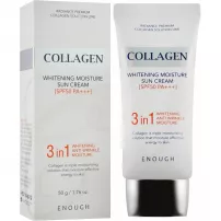 Enough Collagen 3in1 Whitening Moisture Sun Cream SPF50 PA+++ �������������� ���� ��� ���� � ������� ����������