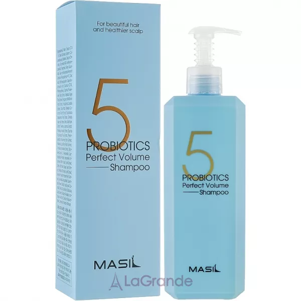 Masil 5 Probiotics Perfect Volume Shampoo ������� � ������������ ��� ���������� ������ �����