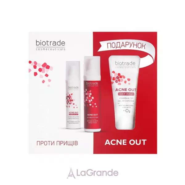 Biotrade Acne Out (gel/50ml + lotion/60ml + cr/60ml) ���� 