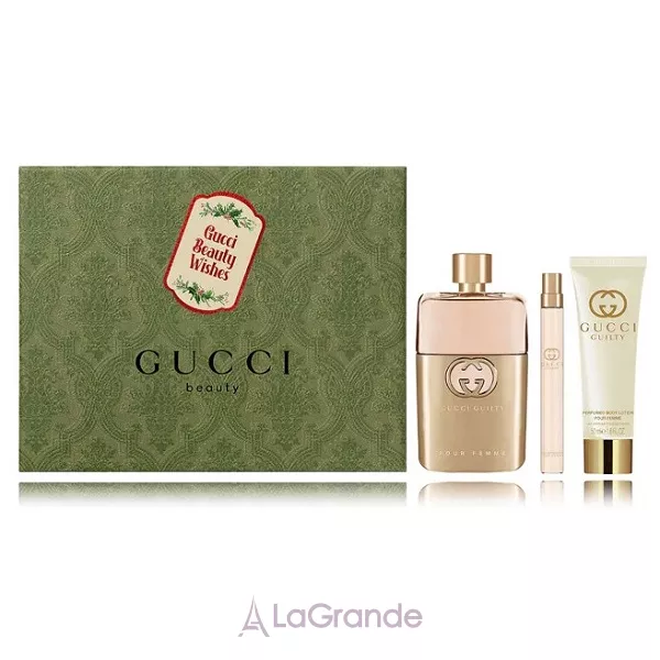 Gucci Guilty Pour Femme Eau de Parfum ���� (����������� ���� 90 �� + �������� 10 �� + ������� ��� ��� 50 ��)