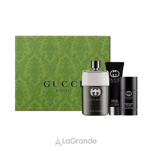 Gucci Guilty Pour Homme Eau de Parfum ����� (��������������� ���� 90 �� + ����������-���� 75 �� + ���� ��� ���� 50 ��)