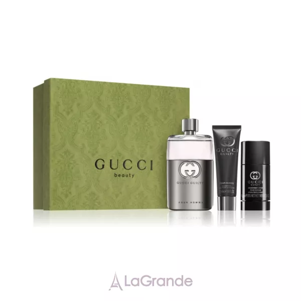 Gucci Guilty pour Homme ����� ( ��������� ���� 90 �� + ���������� ���� 75 �� + ���� ��� ���� 50 �� )