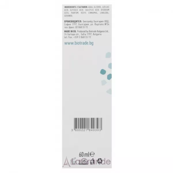 Biotrade Pure Skin Exfoliating Tonic ³������������ �����-���� � ���������� ����� ������: ���������, �������� � ���������