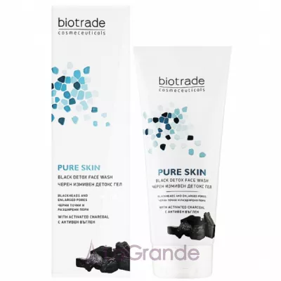 Biotrade Pure Skin Black Detox Face Wash -       